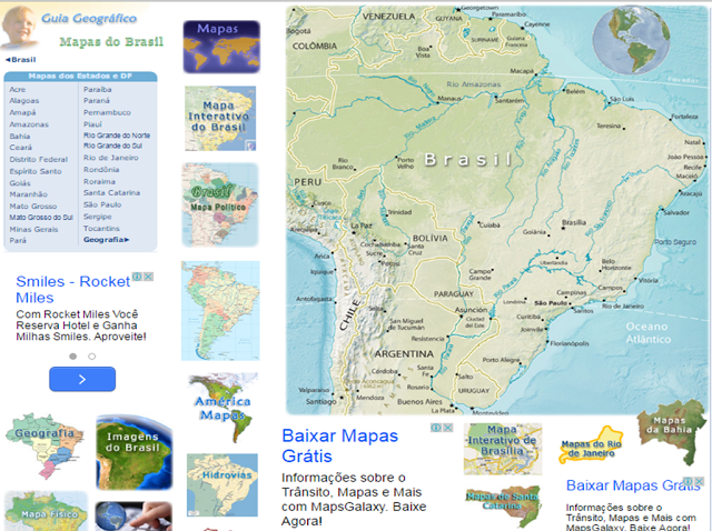  GUIA GEOGRÁFICO - MAPAS DO BRASIL