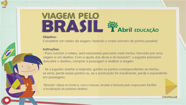  VIAGEM PELO BRASIL - ABRIL EDUCAÇÃO