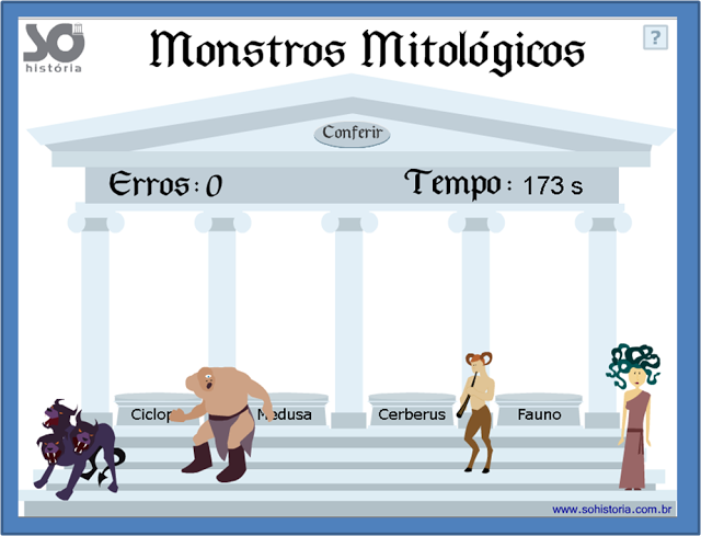  MONSTROS MITOLÓGICOS - SÓ HISTÓRIA