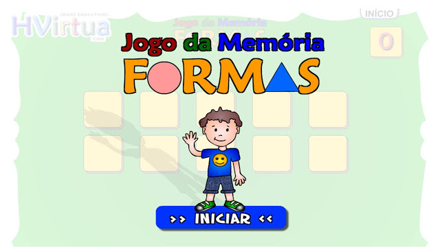  JOGO DA MEMÓRIA - FORMAS