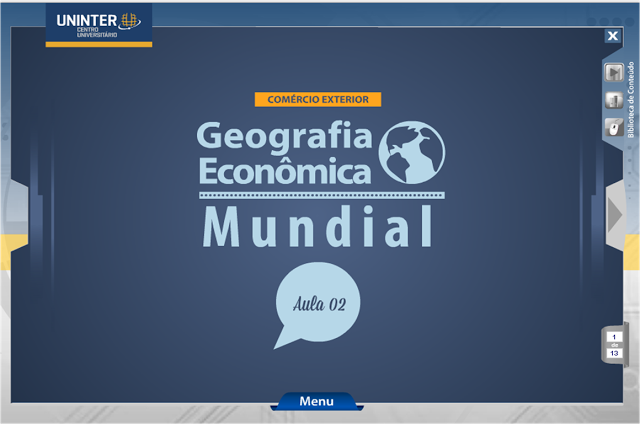  GLOBALIZAÇÃO - GEOGRAFIA ECONÔMICA