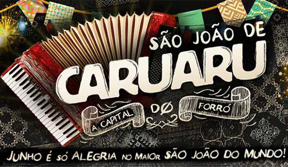 Programação do são joão de caruaru 2016