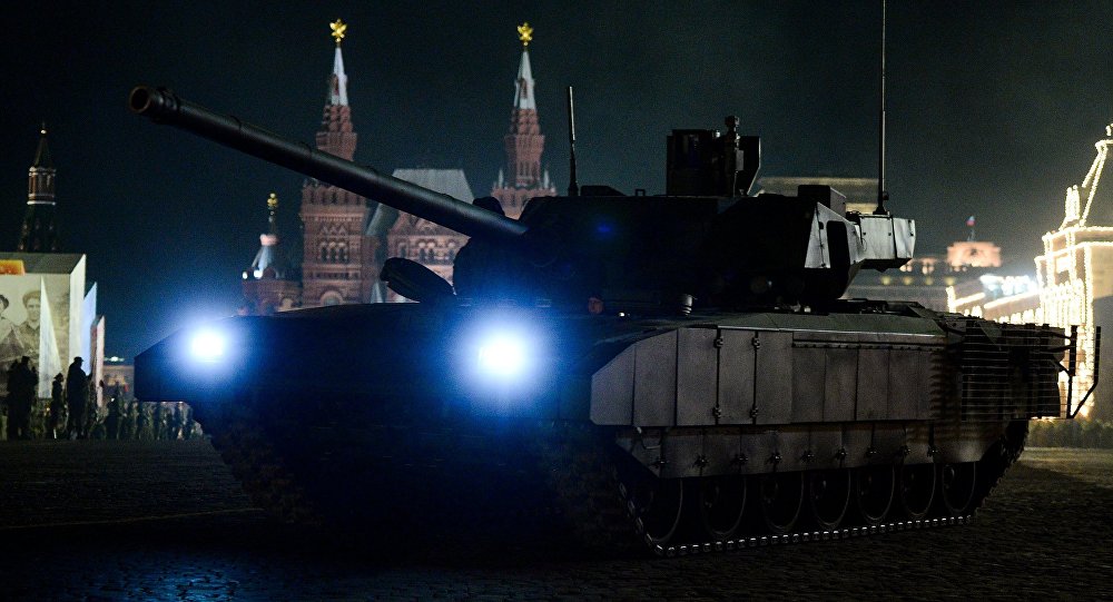 Tanque de guerra T-14 Armata