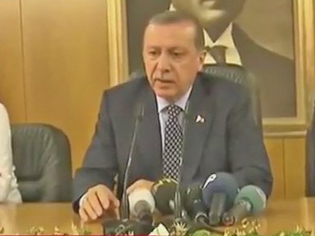 erdogan volta (Foto: Reprodução)