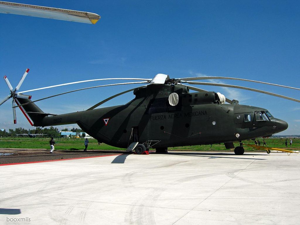Mil Mi-26T da Força Aérea Mexicana Foto: Picssr