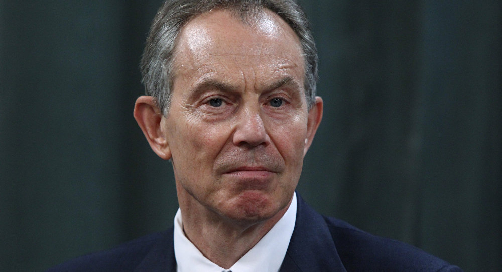 Ex-premiê britânico Tony Blair