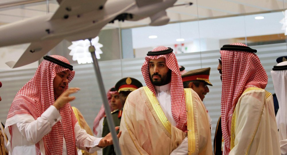 O vice-príncipe herdeiro e ministro da Defesa da Arábia Saudita Mohammad bin Salman