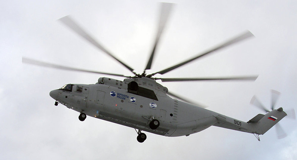Helicóptero russo Mi-26T2