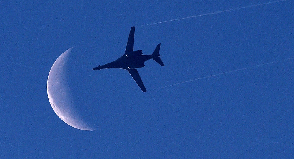 Bombardeiro B1 da Força Aérea dos EUA