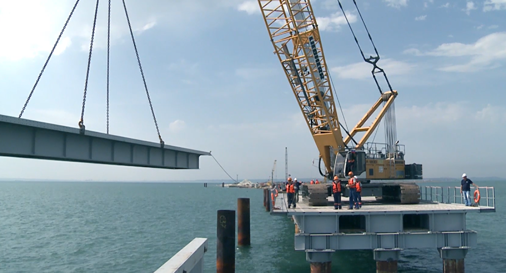 Construção de ponte sobre o Estreito de Kerch