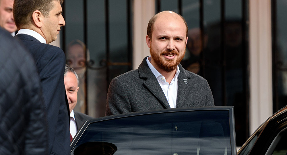 O filho do presidente turco, Bilal Erdogan, foto de arquivo