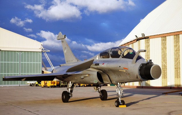 Rafale com radar AESA RBE2 - foto Dassault