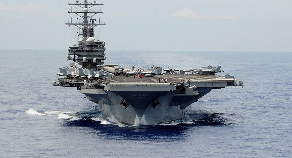 Porta-aviões USS Ronald Reagan, da Marinha dos Estados Unidos