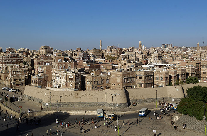 Capital do Iêmen, Sanaa, em 24 de outubro