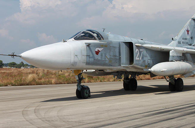 A senior official said Russia will be conducting airstrikes against Daesh convoys inside Iraq. (Russian state media)