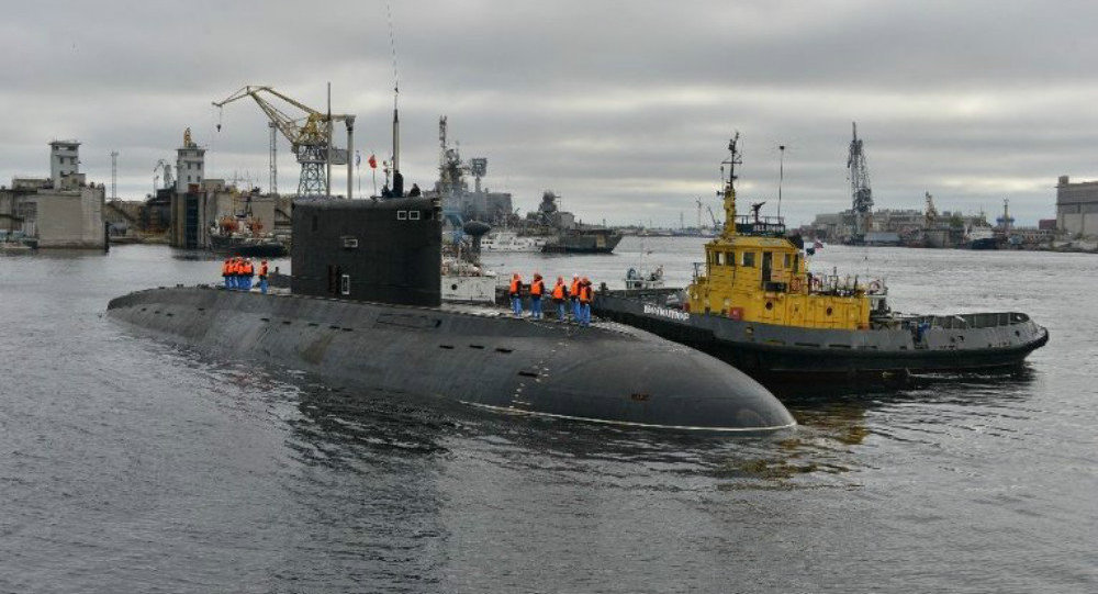 Submarino Vladikavkaz diesel-elétrico classe Kilo