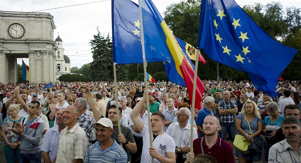 Protestos na Moldávia, 6 de setembro de 2015