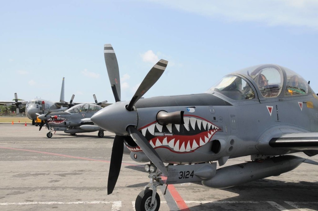 FUerza Aerea Colombiana Maple Flag A29 Super tucano