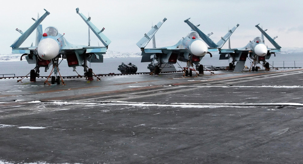 SU-33 fighter jets