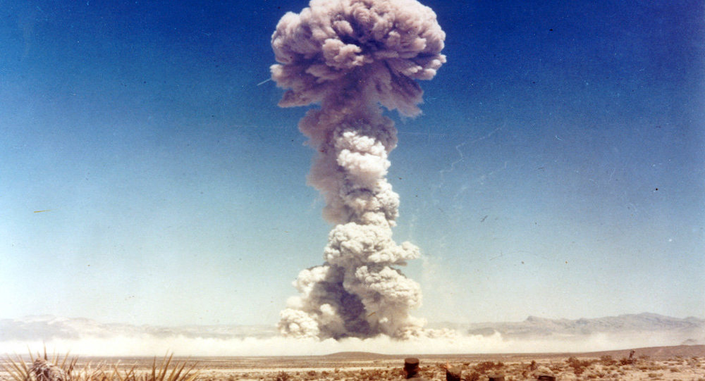 Estados Unidos (EUA) testam armas nucleares em Nevada