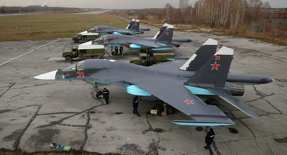 Caças-bombardeiros multifunção Su-34