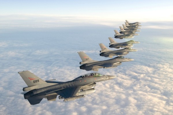 Caças F-16 da Noruega