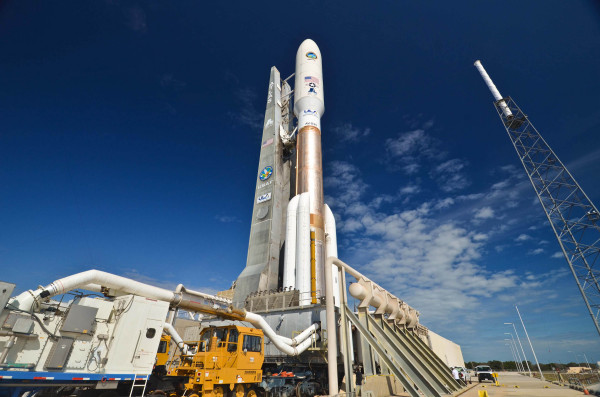 Rollout of Atlas V MUOS