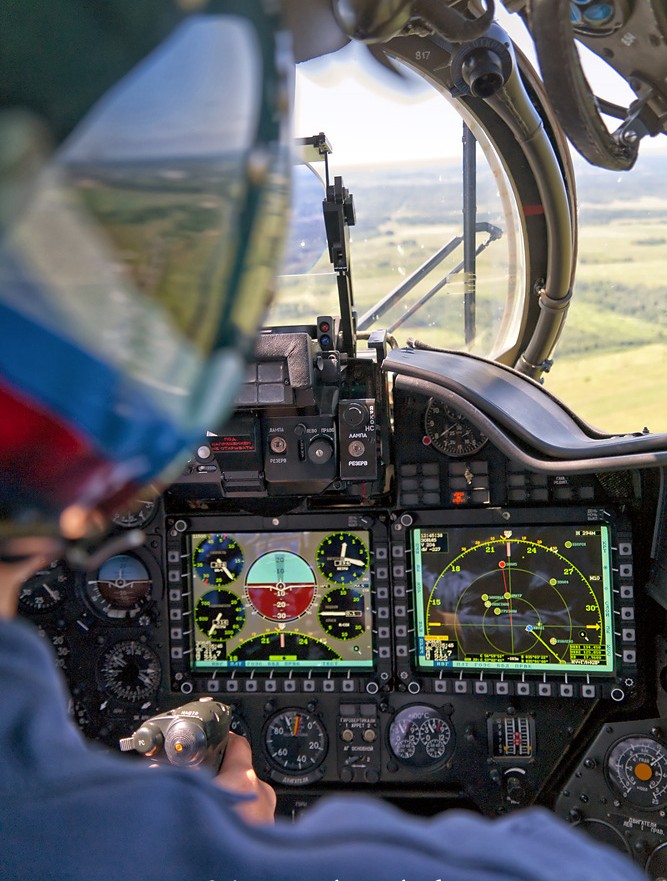 Força Aérea Russa Mil Mi-35M / Foto: Anton Tsyupka - VVS