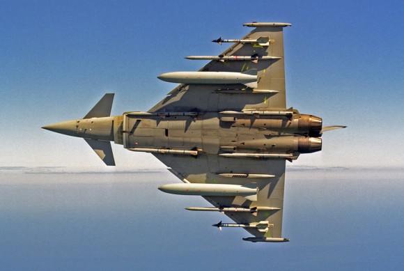 Eurofighter Typhoon under view