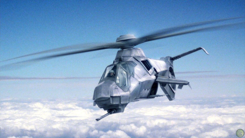 Stealth helicopter (1)