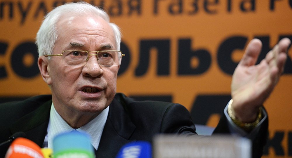 Nikolai Azarov apresenta em Moscou o seu livro “Encruzilhada da Ucrânia”