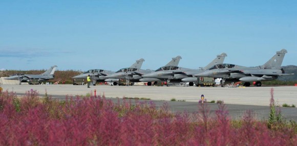 Artic Thunder - Caças Rafale na Noruega - foto Força Aérea Francesa