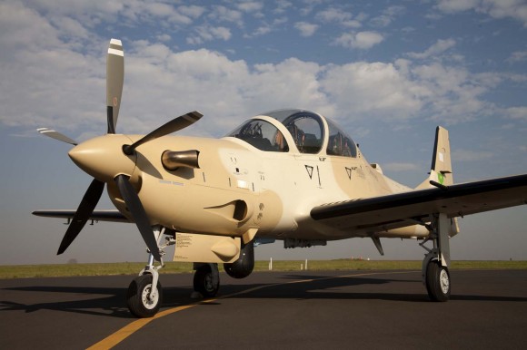 Super Tucano Mauritânia - foto Embraer