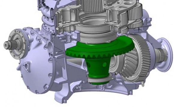 novo eixo vertical da transmissão do EC225-EC725 - ampliação para destaque