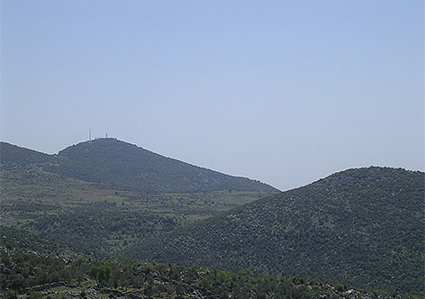 Território fronteiriço com Líbano, ocupado por Israel