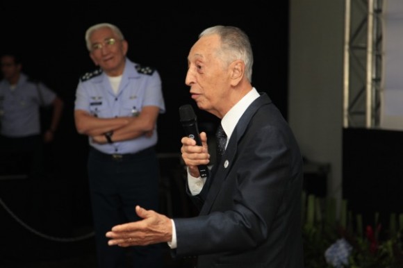 Encontro Velhas Águias - tenente-brigadeiro Lélio Lobo - foto FAB - Ag Força Aérea Sgt J Barros