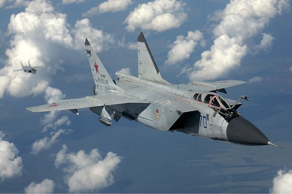 MiG-31 'Foxhound' (Imagem: Wikipedia)