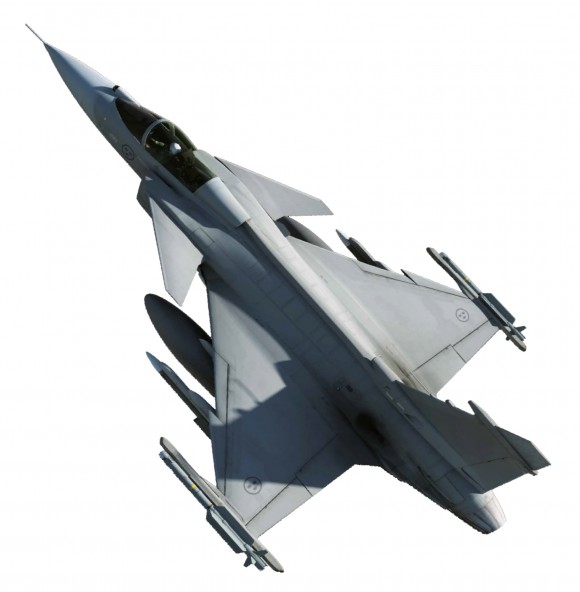 Gripen E - imagem Saab