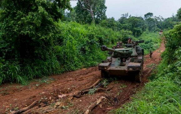 Forças francesas na Republica Centro Africana - foto MD França