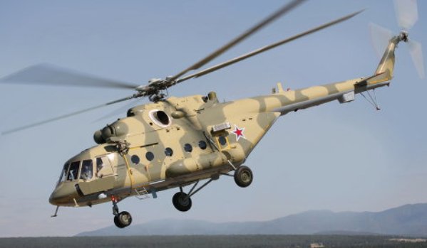 Rússia, helicóptero ártico, testes