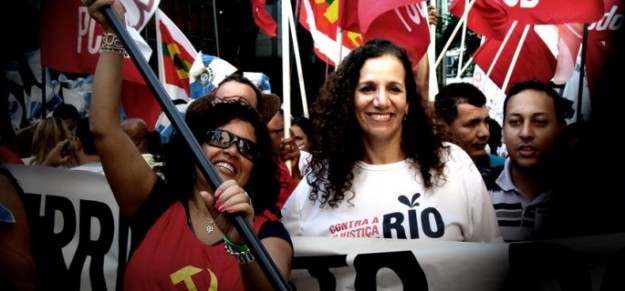 Jandira é candidata ao  Governo do Rio de Janeiro. 